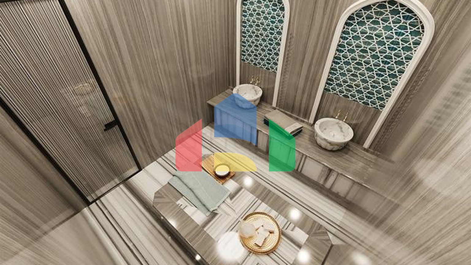 Вілла планування 5 + 1 в районі Дошемеалти - Анталія