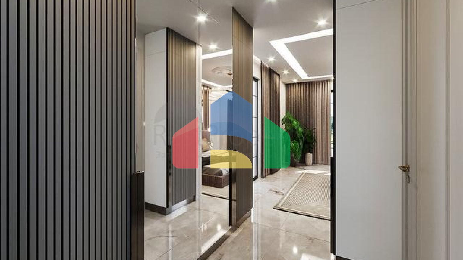 Вілла планування 5 + 1 в районі Дошемеалти - Анталія