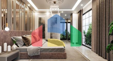 Вілла планування 5 + 1 в районі Дошемеалти - Анталія