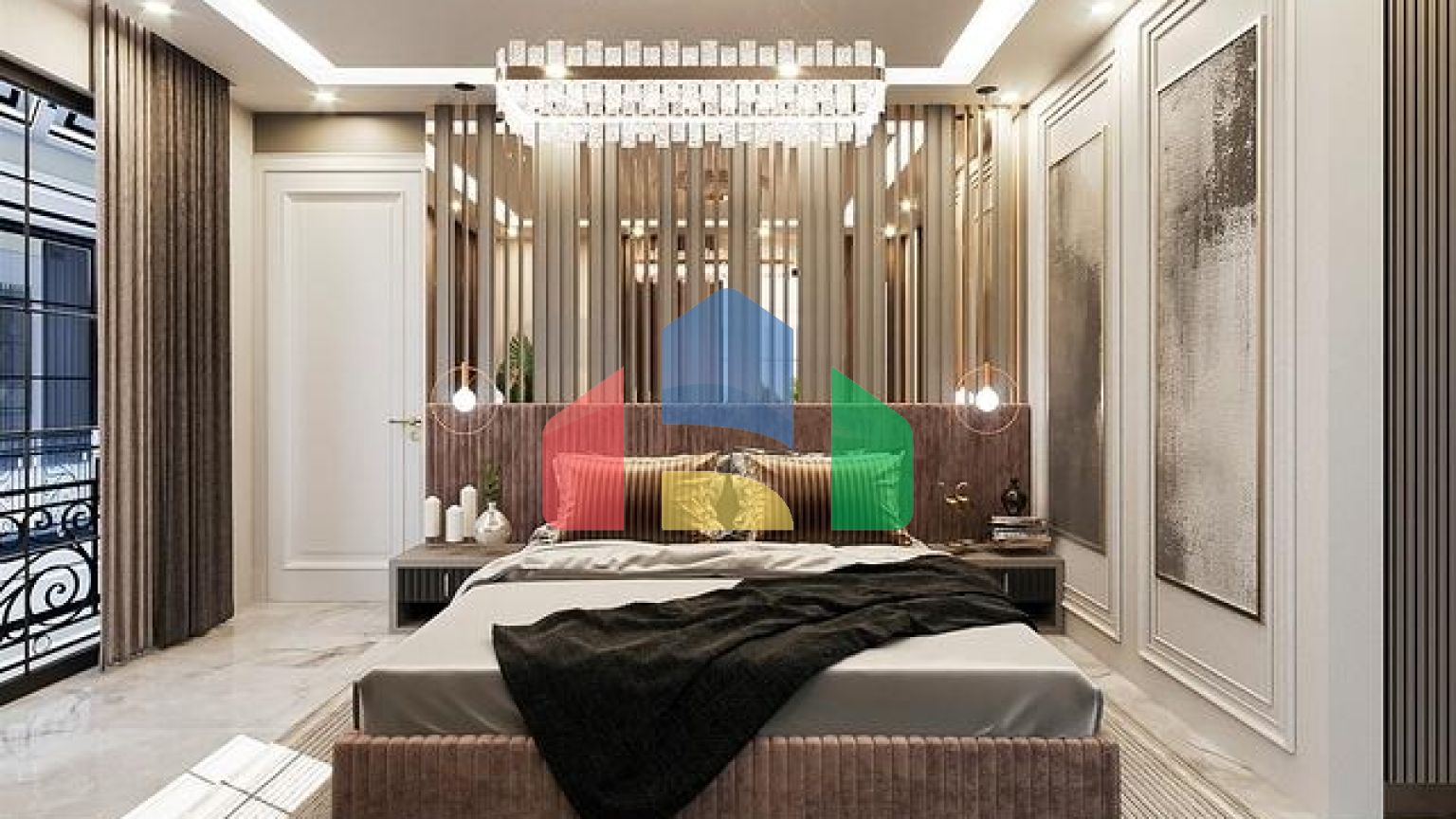 Вілла планування 5 + 1 в районі Дошемеалти - Анталія