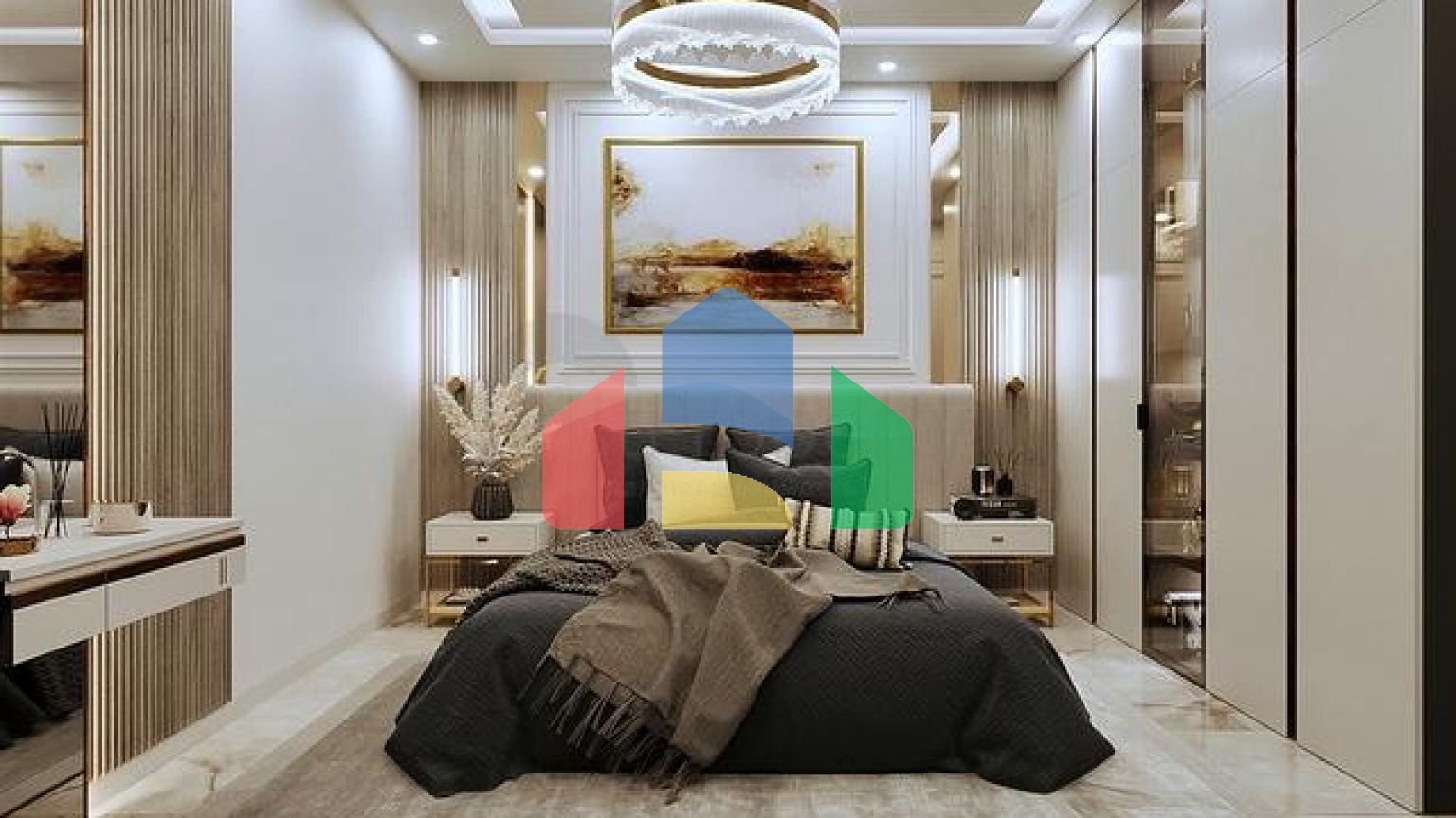 Вілла планування 5 + 1 в районі Дошемеалти - Анталія