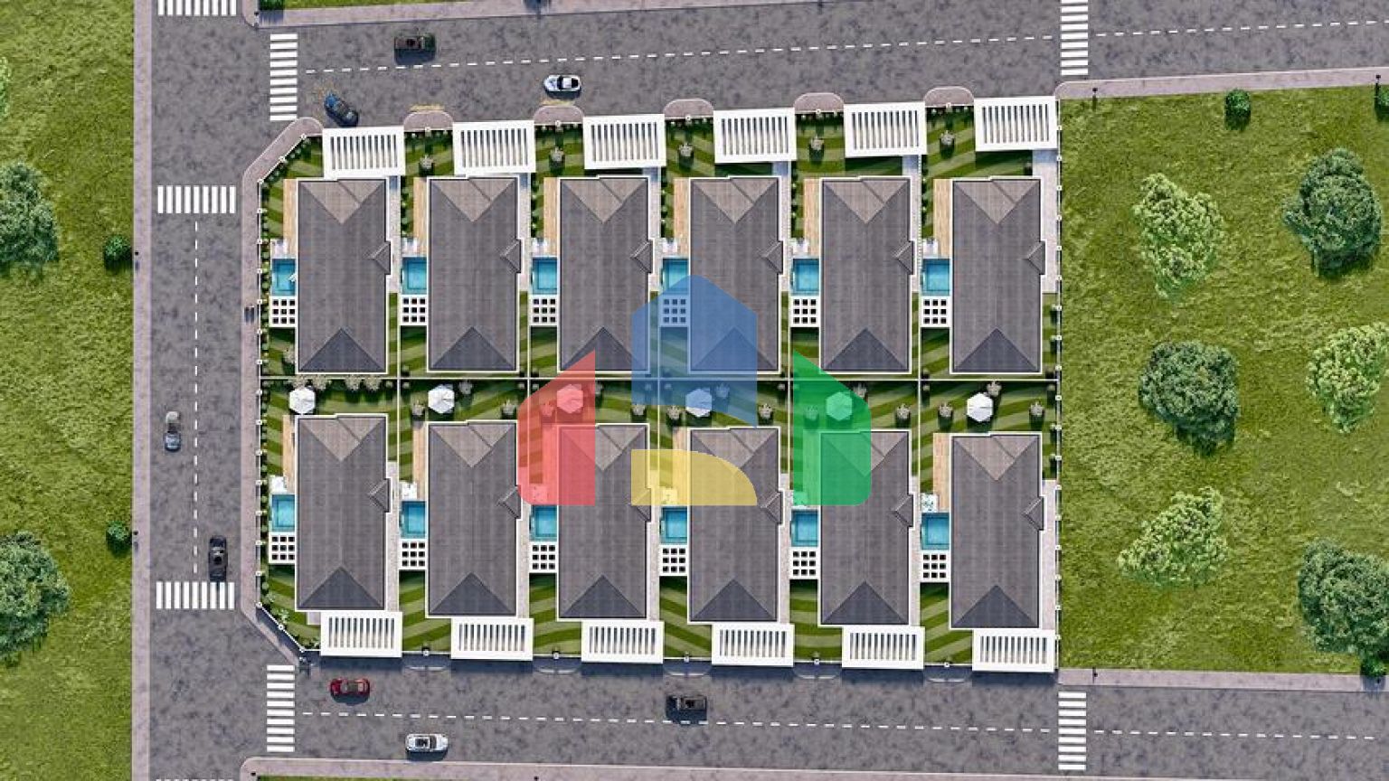 Вілла планування 5 + 1 в районі Дошемеалти - Анталія