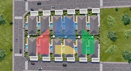 Вілла планування 5 + 1 в районі Дошемеалти - Анталія