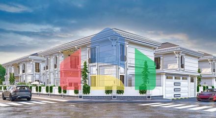 Вілла планування 5 + 1 в районі Дошемеалти - Анталія