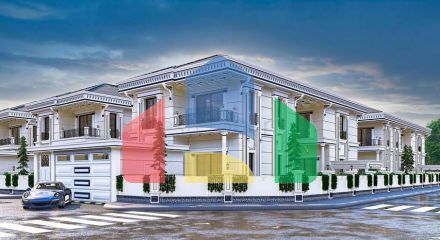 Вілла планування 5 + 1 в районі Дошемеалти - Анталія