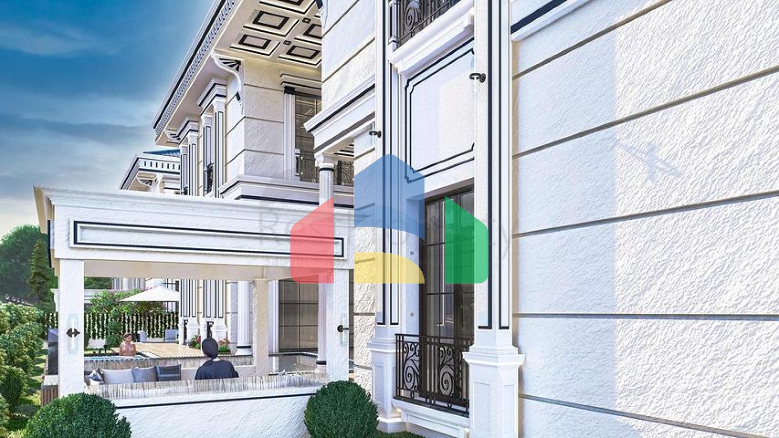 Вілла планування 5 + 1 в районі Дошемеалти - Анталія