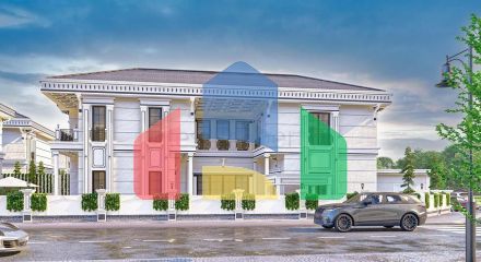 Вілла планування 5 + 1 в районі Дошемеалти - Анталія