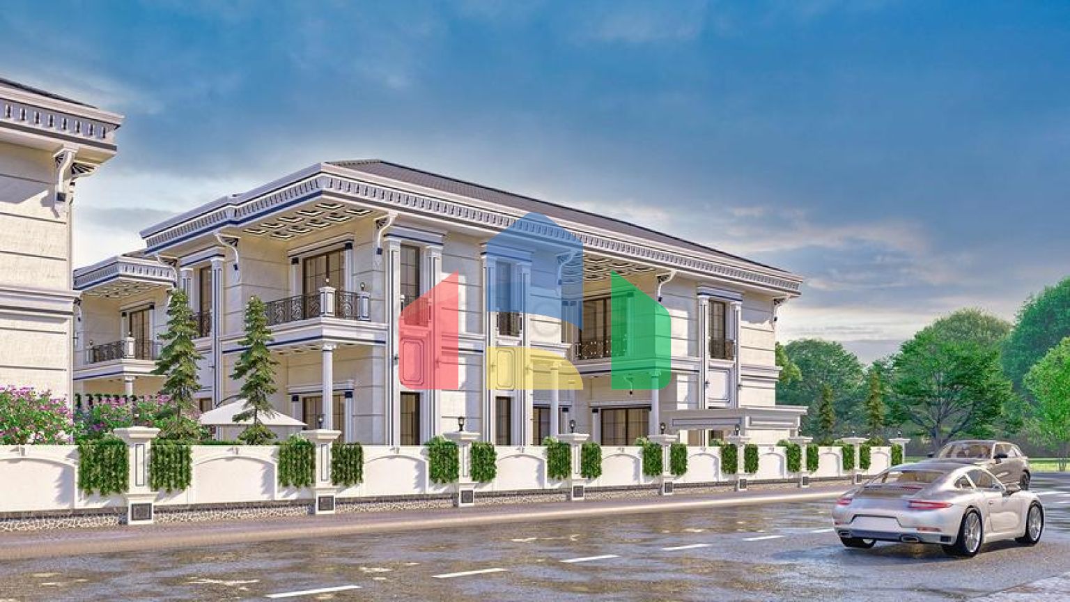 Вілла планування 5 + 1 в районі Дошемеалти - Анталія