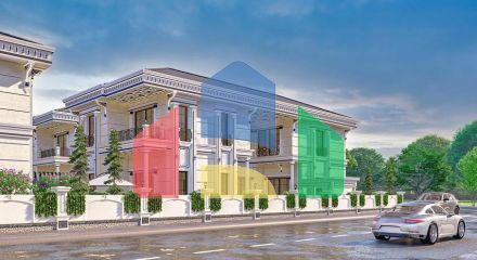 Вілла планування 5 + 1 в районі Дошемеалти - Анталія