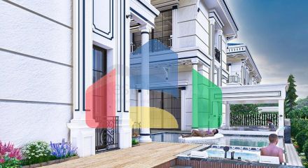 Вілла планування 5 + 1 в районі Дошемеалти - Анталія