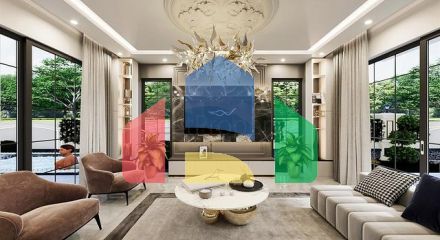 Вілла планування 5 + 1 в районі Дошемеалти - Анталія