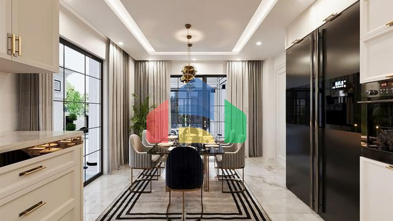 Вілла планування 5 + 1 в районі Дошемеалти - Анталія