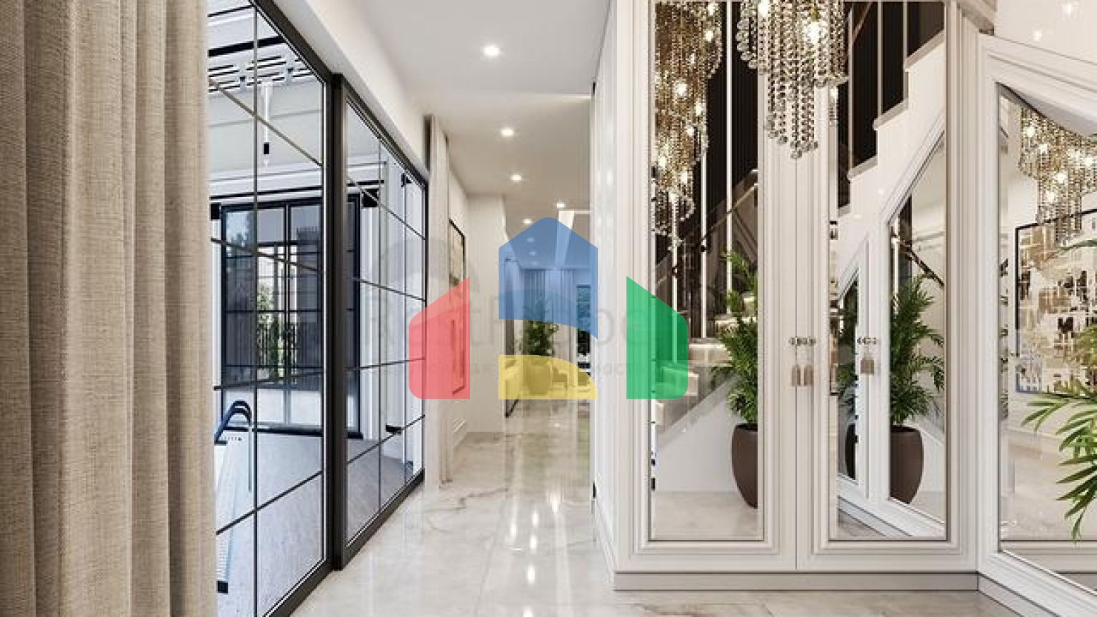 Вілла планування 5 + 1 в районі Дошемеалти - Анталія