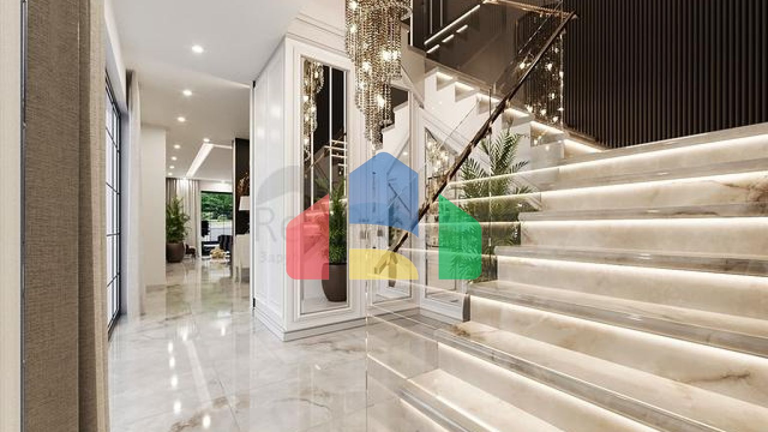 Вілла планування 5 + 1 в районі Дошемеалти - Анталія