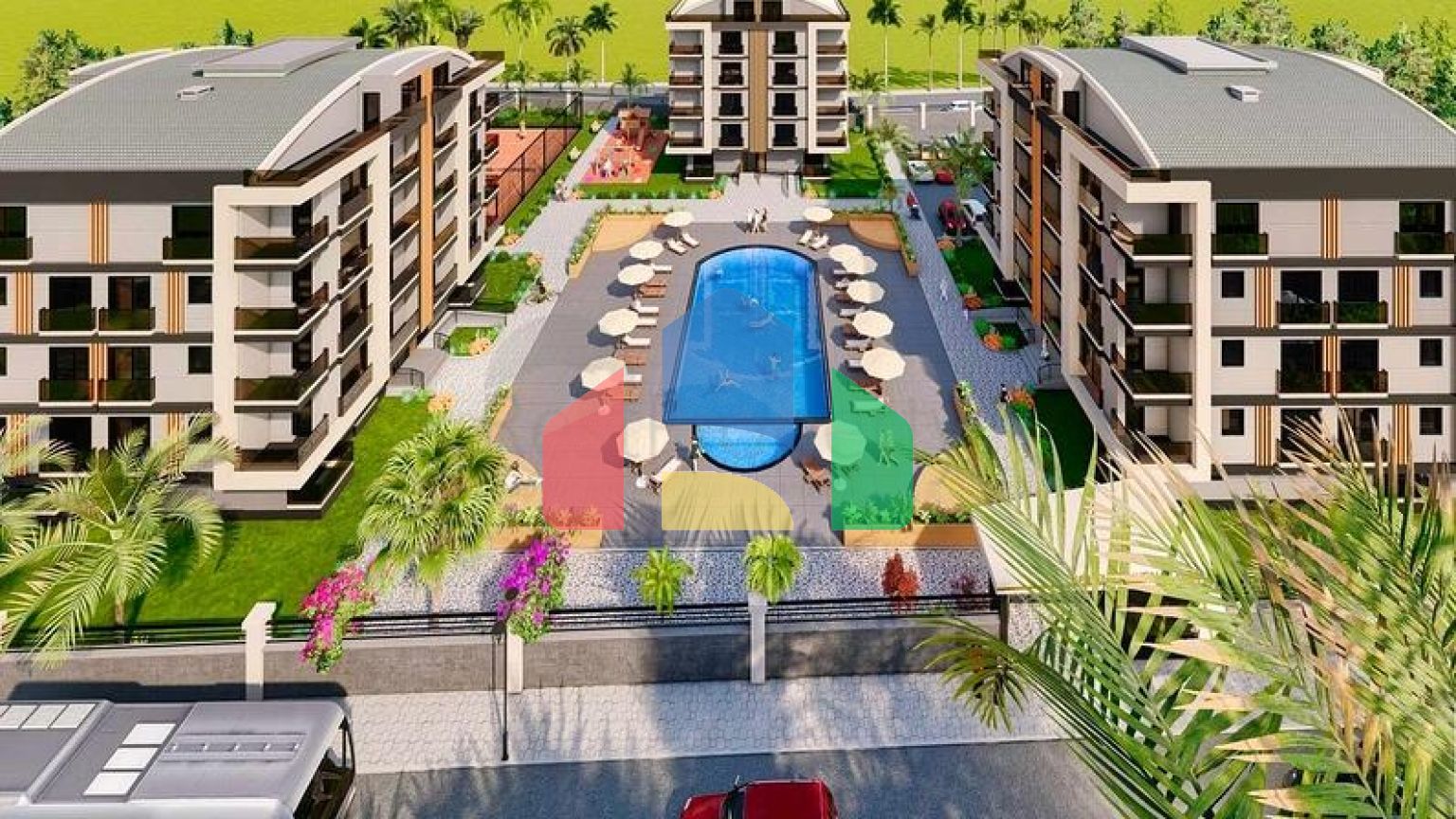 Інвестиційний проект в районі Дошемеалти-Анталія