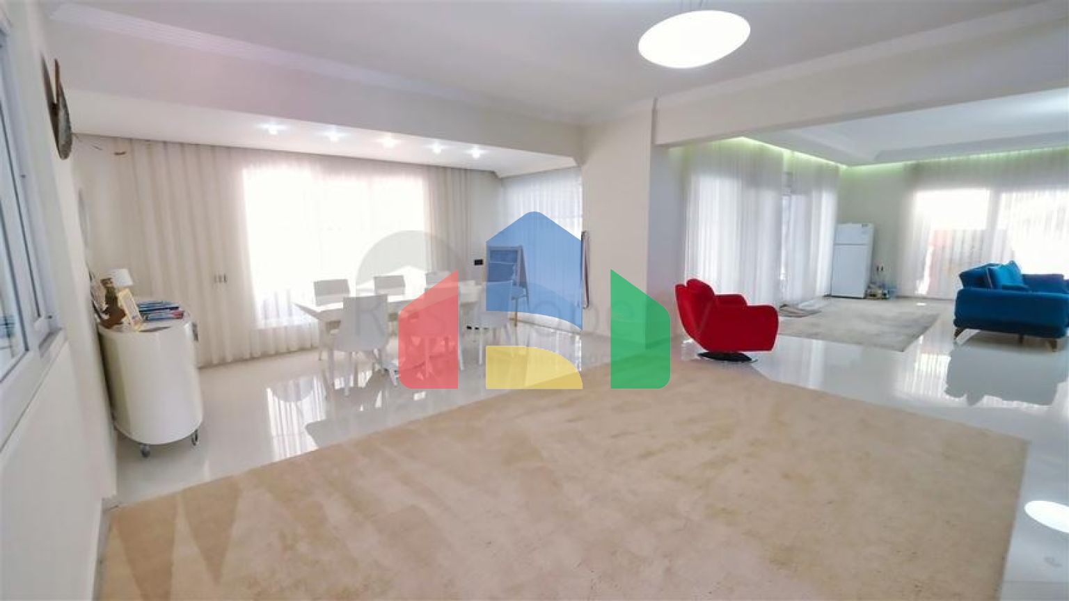 Вілла планування 4 + 1 в районі Дошемеалти - Анталія