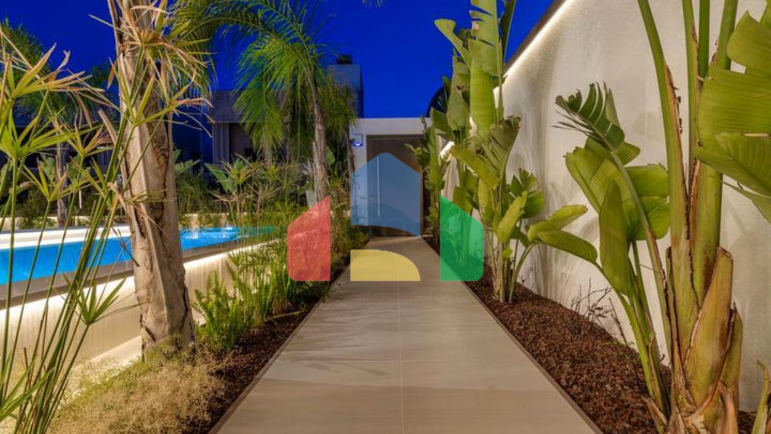 Вілла планування 4 + 2 в мікрорайоні Алтинкале - Анталія