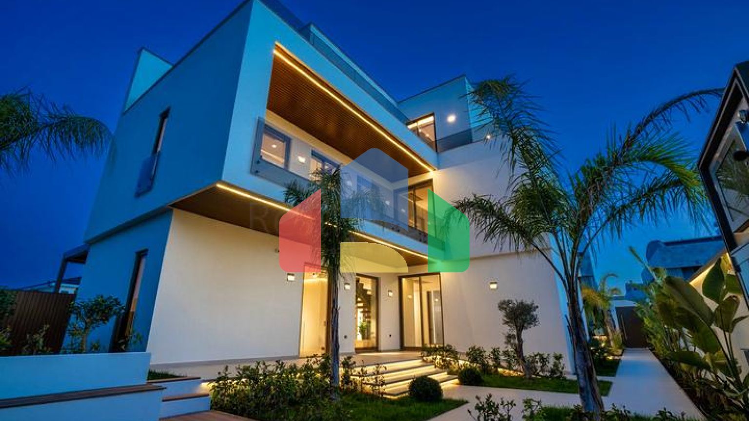 Вілла планування 4 + 2 в мікрорайоні Алтинкале - Анталія