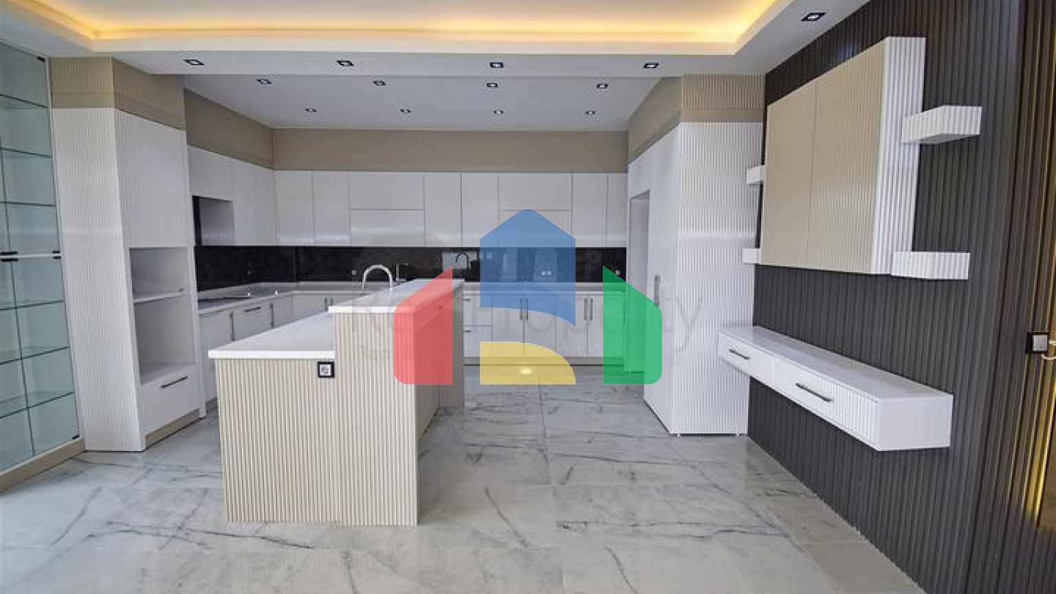 Вилла планировки 5+1 в районе Дошемеалты - Анталия