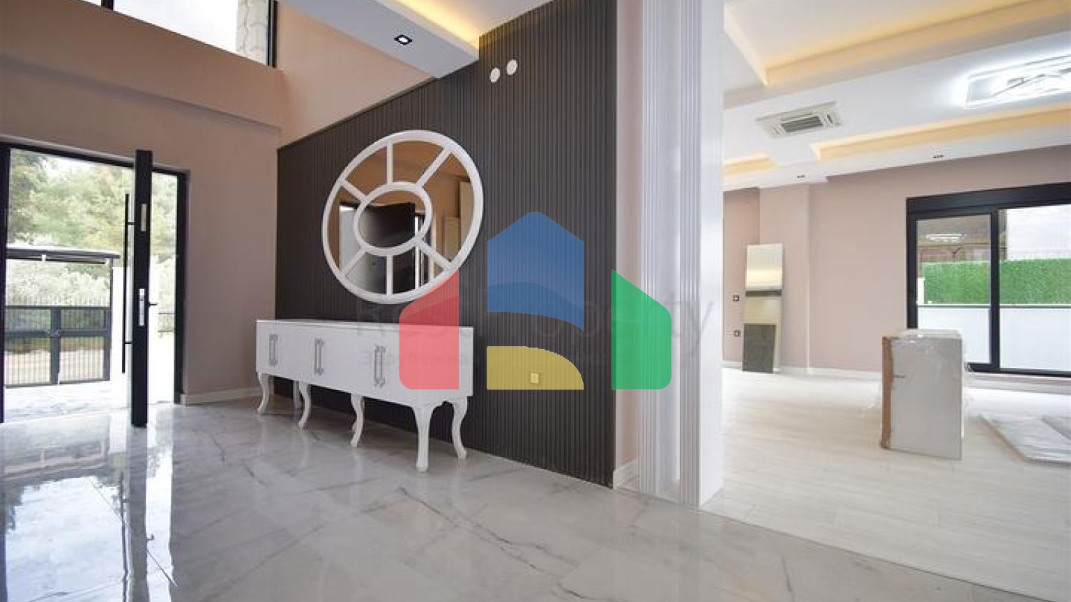 Вилла планировки 5+1 в районе Дошемеалты - Анталия