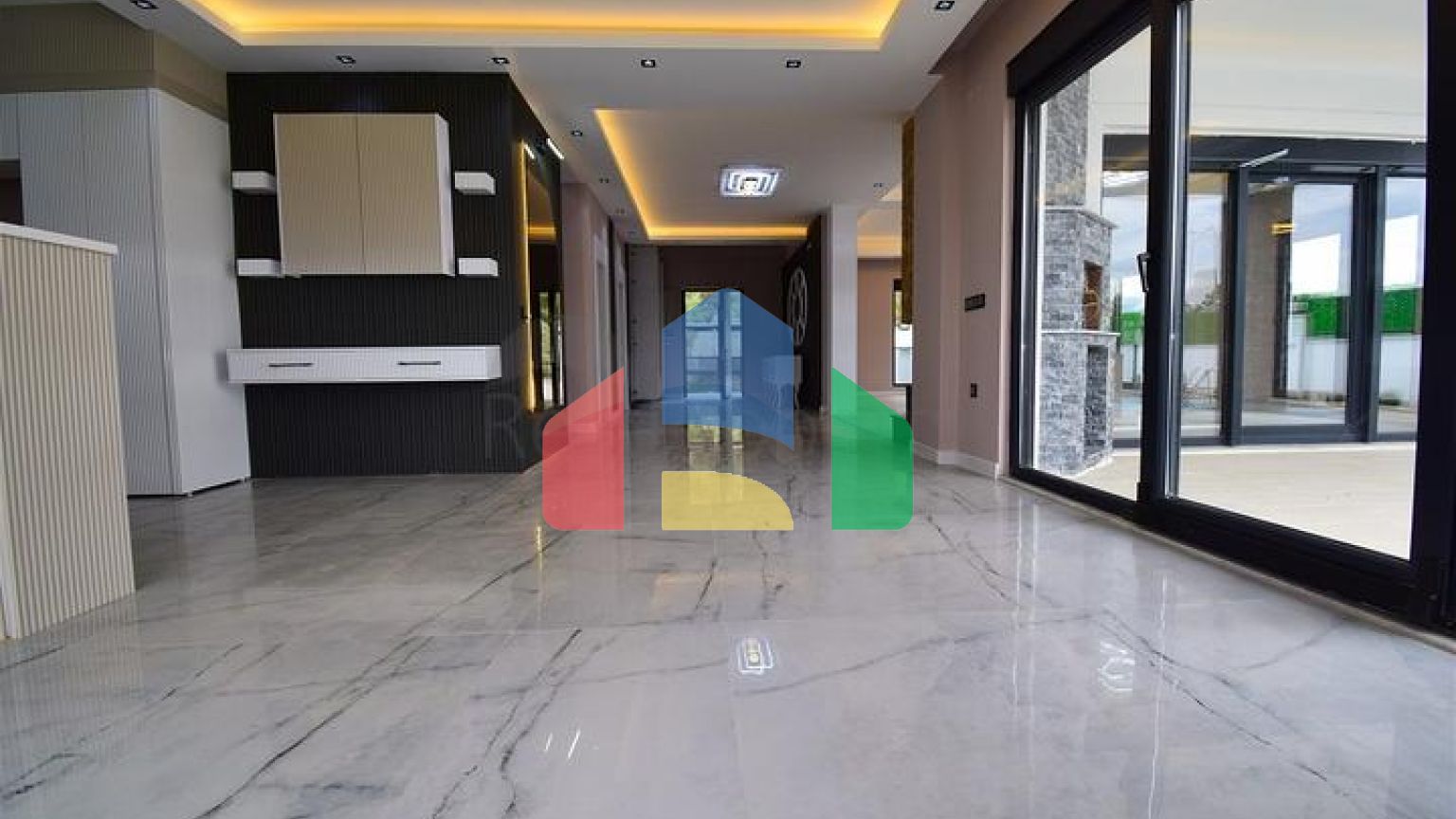 Вилла планировки 5+1 в районе Дошемеалты - Анталия