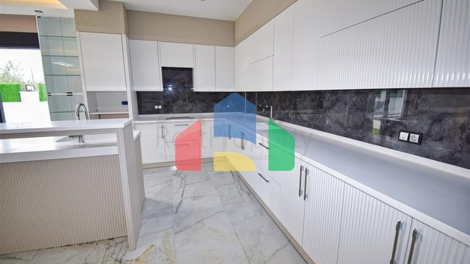 Вилла планировки 5+1 в районе Дошемеалты - Анталия