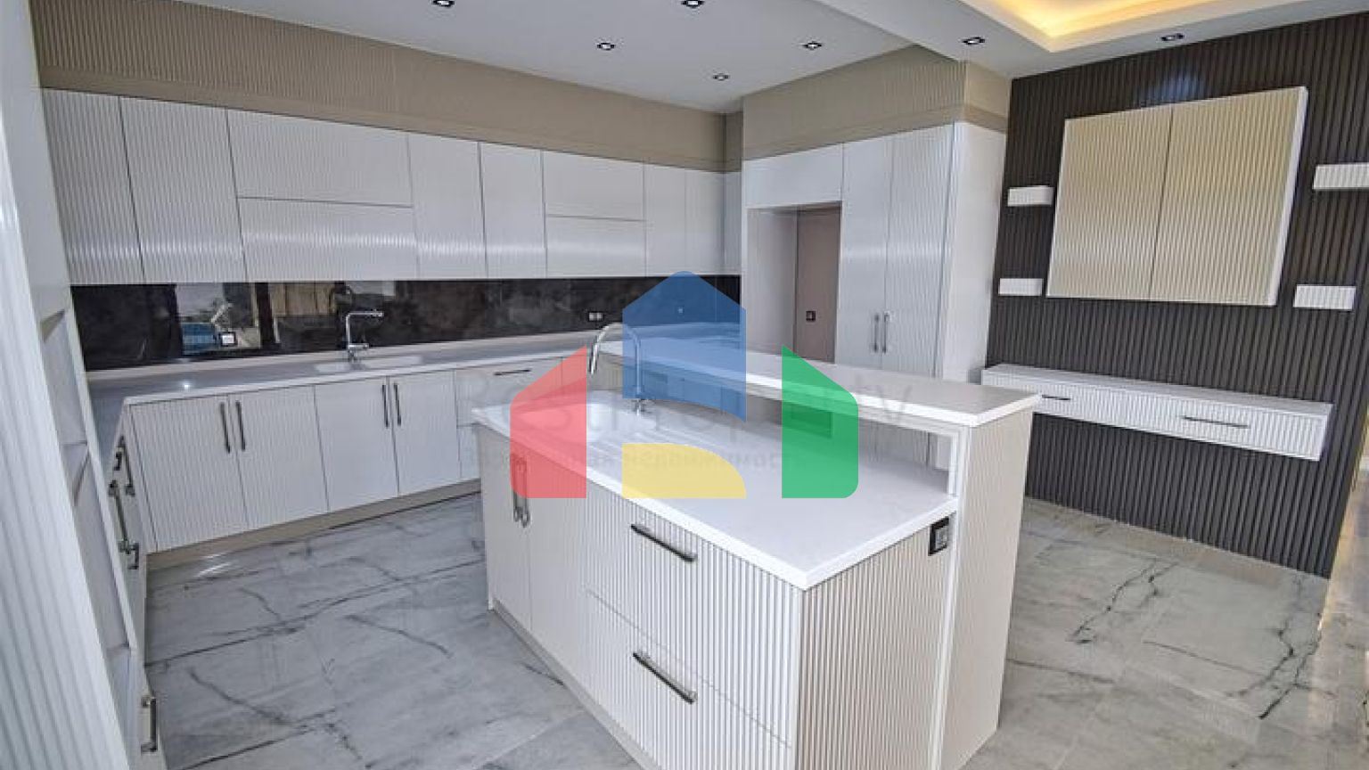 Вилла планировки 5+1 в районе Дошемеалты - Анталия