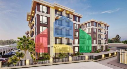 1+1 and 2+1 apartments in Doshemealti - Antalya area