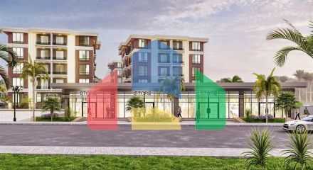 Квартиры планировки 1+1 и 2+1 в районе Дошемеалты - Анталия