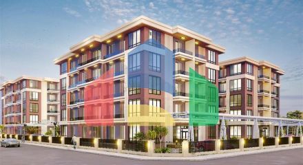 Квартиры планировки 1+1 и 2+1 в районе Дошемеалты - Анталия