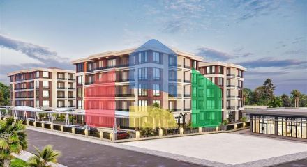 Квартиры планировки 1+1 и 2+1 в районе Дошемеалты - Анталия