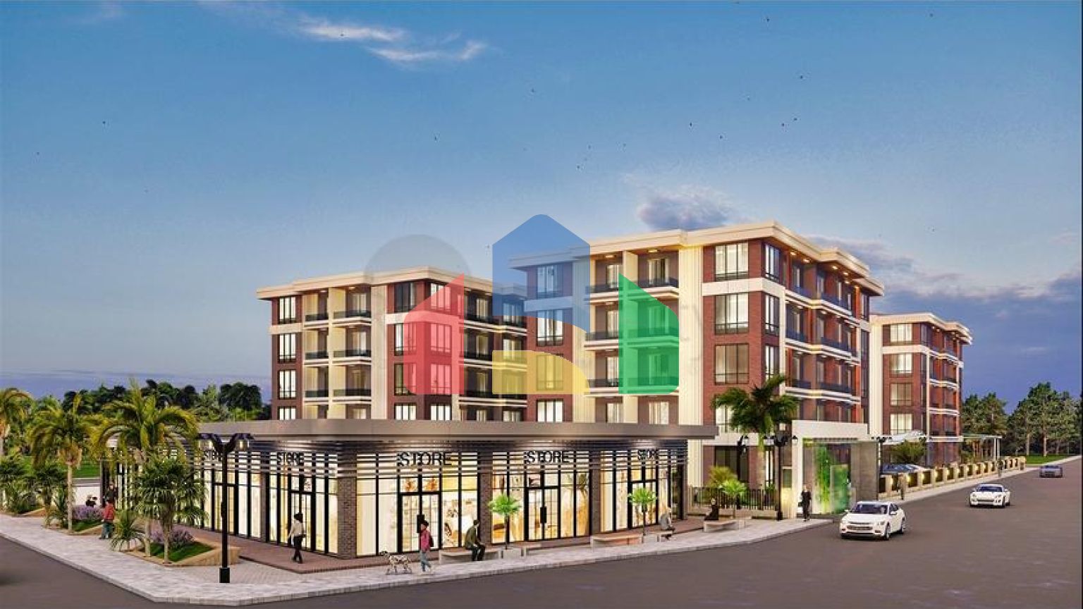 Квартиры планировки 1+1 и 2+1 в районе Дошемеалты - Анталия