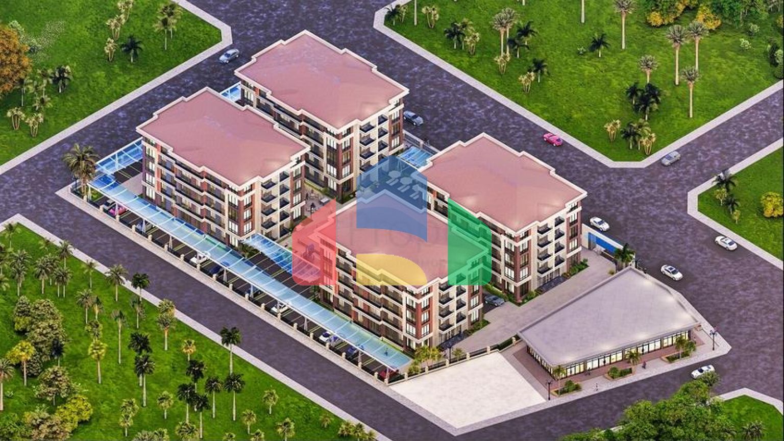 Квартиры планировки 1+1 и 2+1 в районе Дошемеалты - Анталия