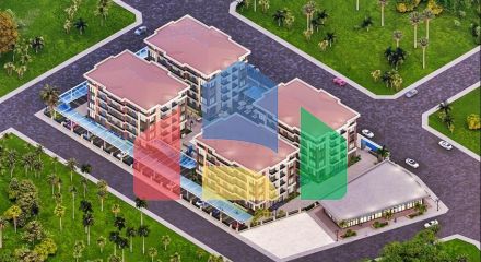 Квартиры планировки 1+1 и 2+1 в районе Дошемеалты - Анталия