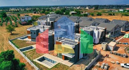 Виллы планировки 4+1 в районе Дошемеалты - Анталия