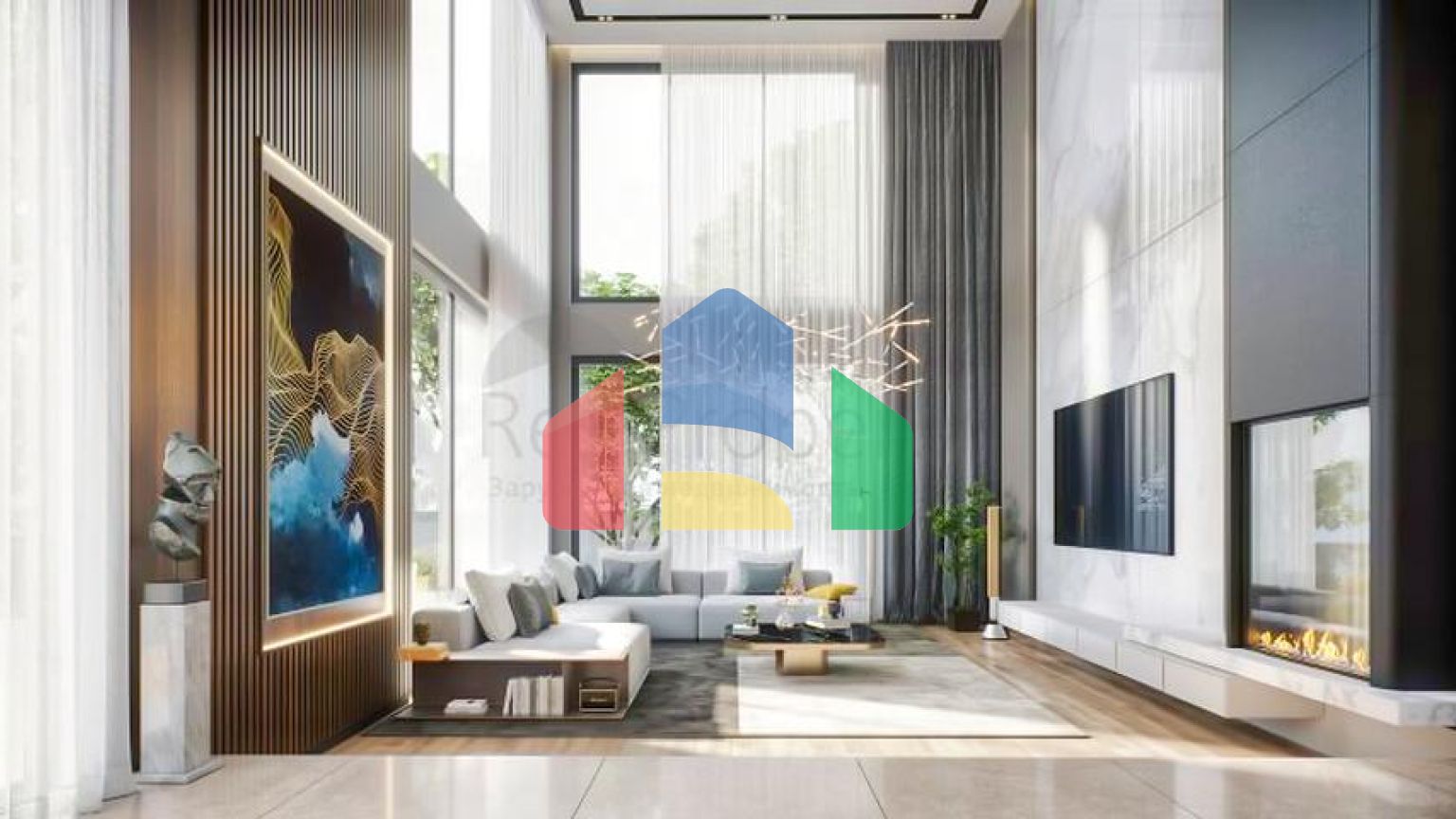 Вілла в комплексі планування 9 + 2 в районі Дошемеалти - Анталія