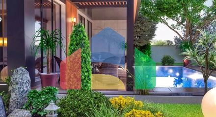 Вілла в комплексі планування 9 + 2 в районі Дошемеалти - Анталія Вілла в комплексі планування 9 + 2 в районі Дошемеалти - Анталія