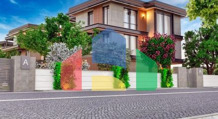 Вілла в комплексі планування 9 + 2 в районі Дошемеалти - Анталія Вілла в комплексі планування 9 + 2 в районі Дошемеалти - Анталія