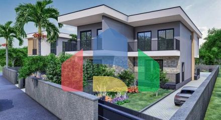 Виллы планировки 4+2 в районе Дошемеалты - Анталия