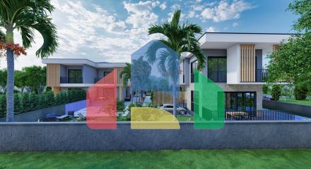 Виллы планировки 4+2 в районе Дошемеалты - Анталия