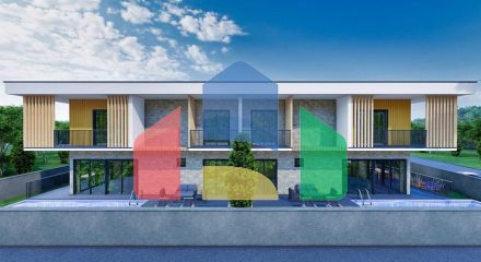 Виллы планировки 4+2 в районе Дошемеалты - Анталия