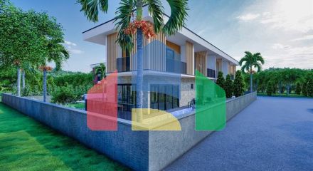 Виллы планировки 4+2 в районе Дошемеалты - Анталия