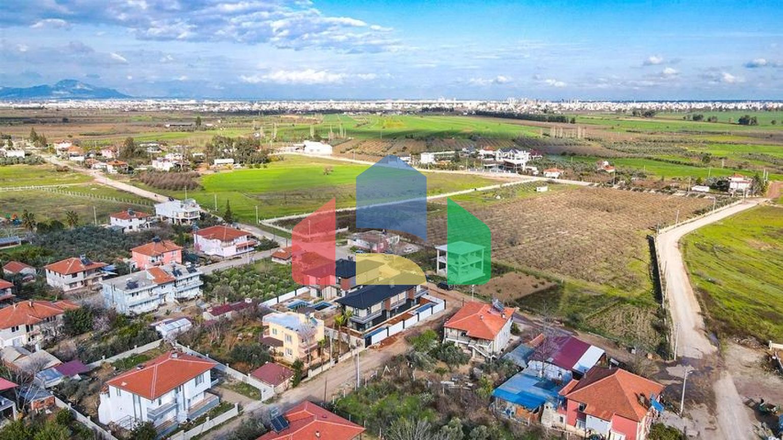 Виллы планировки 4+2 в районе Дошемеалты - Анталия