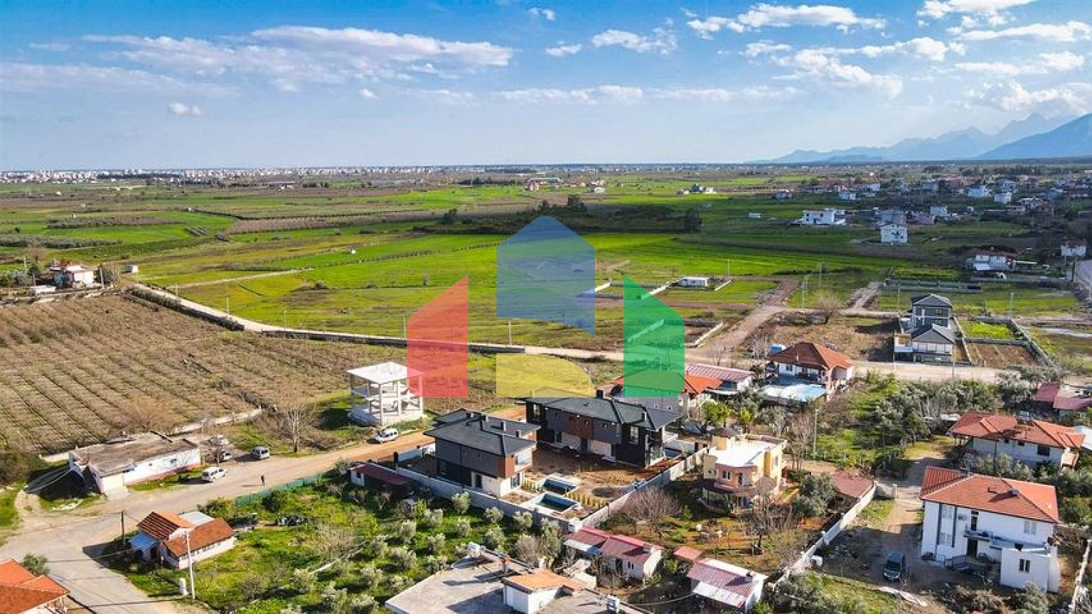 Виллы планировки 4+2 в районе Дошемеалты - Анталия