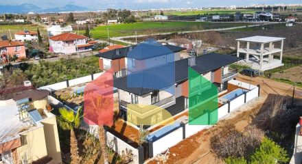 Виллы планировки 4+2 в районе Дошемеалты - Анталия