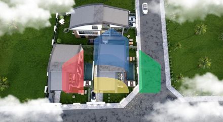 Виллы планировки 4+2 и 6+2 в районе Дошемеалты - Анталия