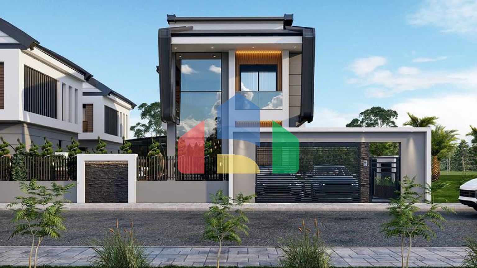 Виллы планировки 4+2 и 6+2 в районе Дошемеалты - Анталия