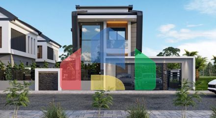 Виллы планировки 4+2 и 6+2 в районе Дошемеалты - Анталия