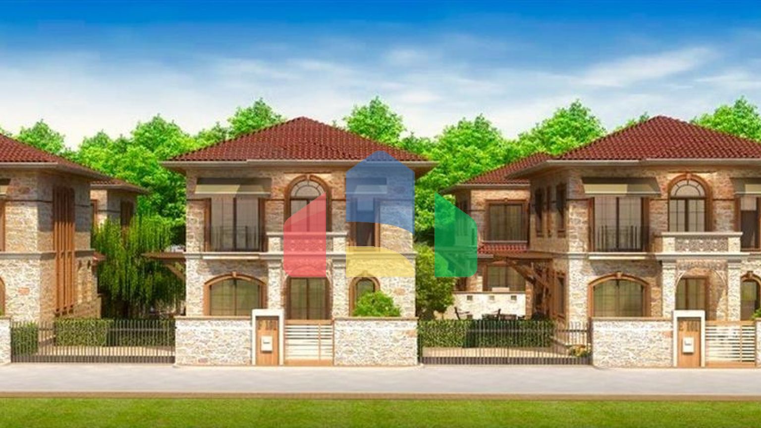 Вілли планування 4 + 1 в районі Дошемеалти - Анталія