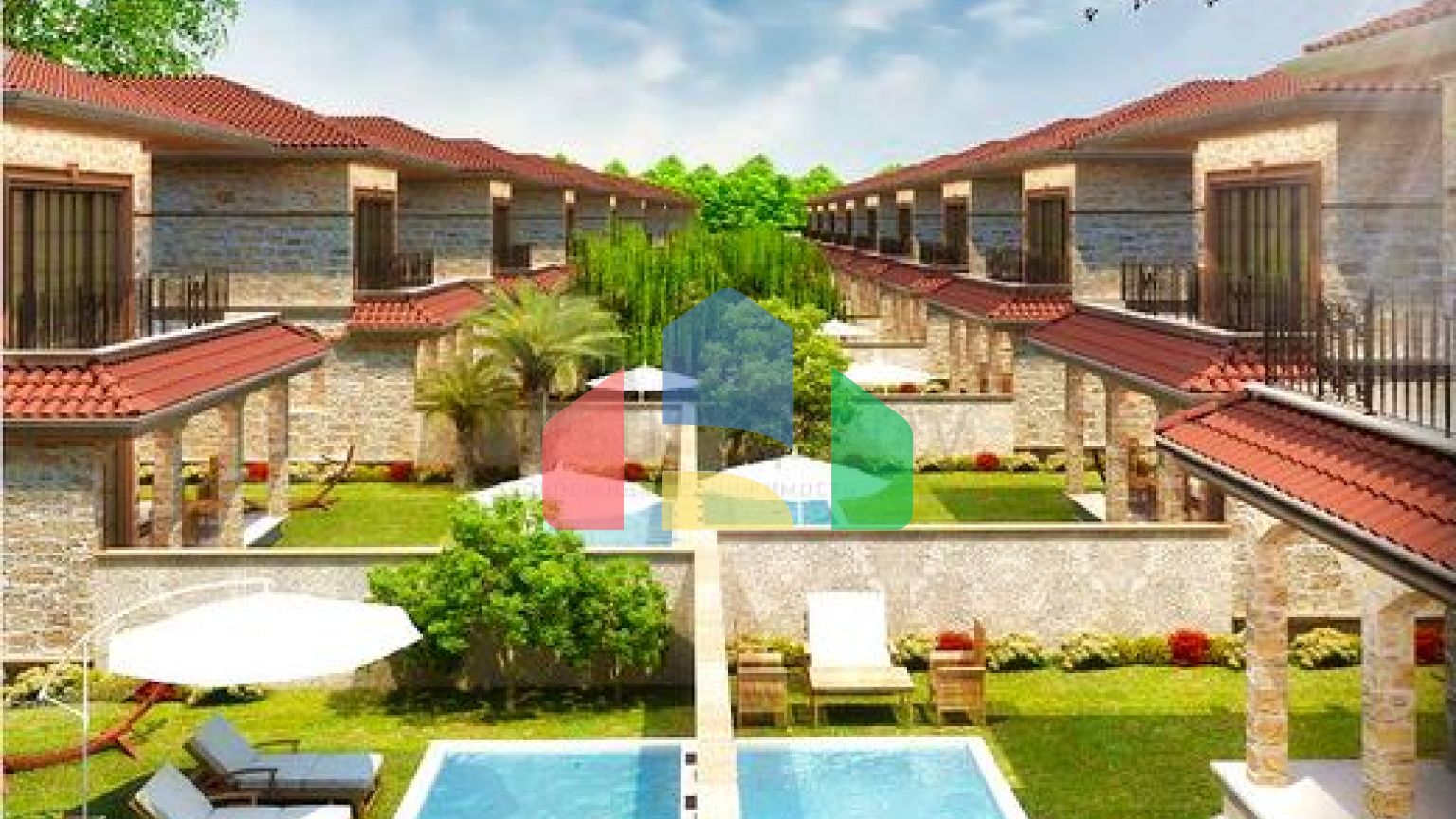 Вілли планування 4 + 1 в районі Дошемеалти - Анталія